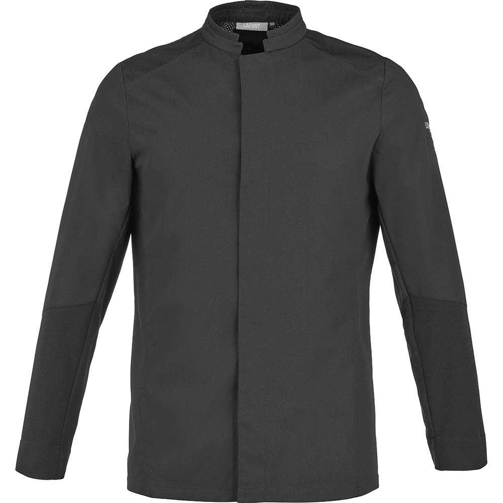 Essentials+ Herren Kochjacke MARJORAM Schwarz Gr. XL