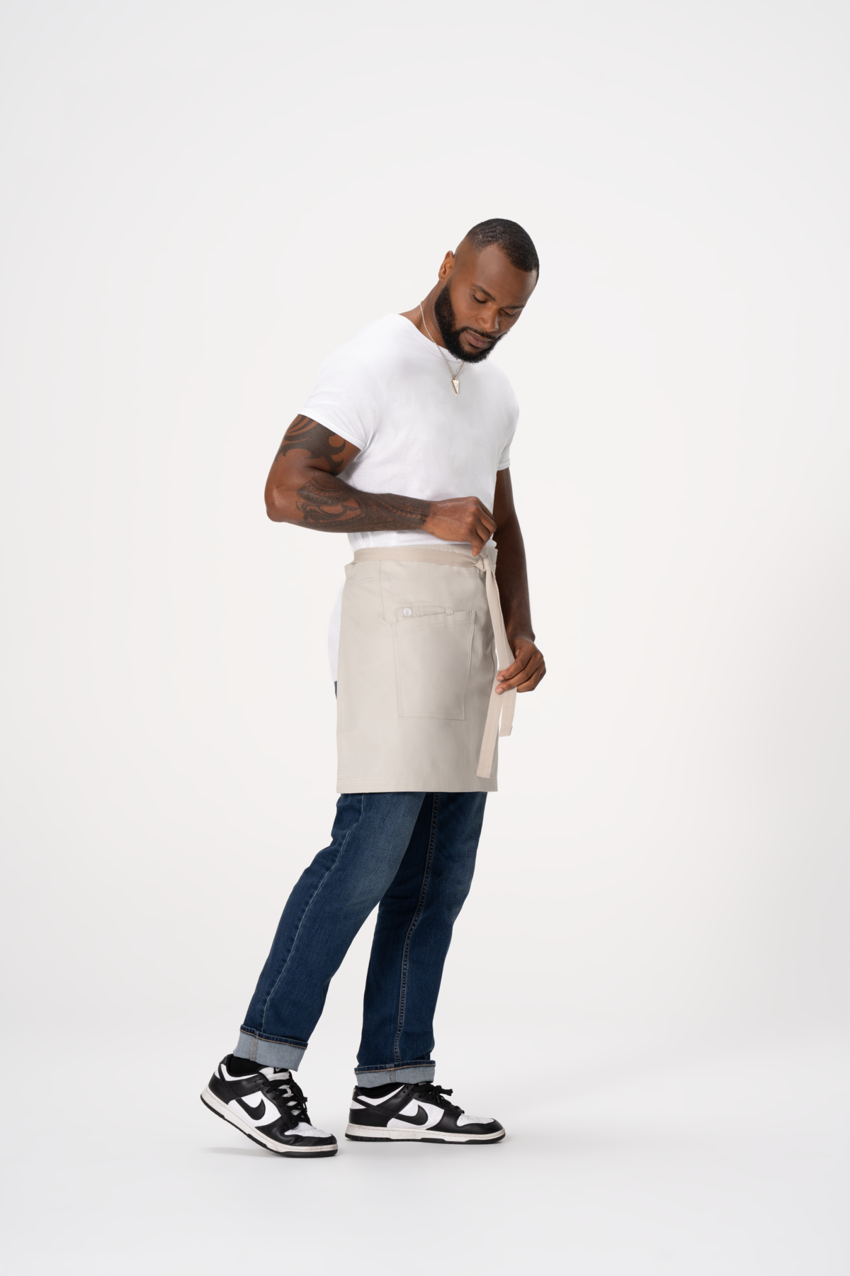 LOCKHARTE Canvas Bistroschürze exkl. Taillenband